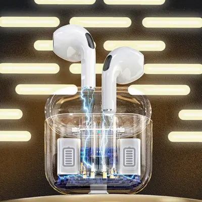 pro6 Bluetooth kulaklık J6 Bluetooth kulaklık dokunmatik gürültü azaltma kablosuz stereo pro4 mini spor TWS pro5 - 9