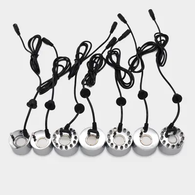 24V çinko alaşımlı plastik ultrasonik hava nemlendirici atomizer aksesuarları atomizasyon başlığı 16mm20mm atomizasyon levhası