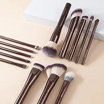 Blush, Contour and Powder Makeup Brush Set