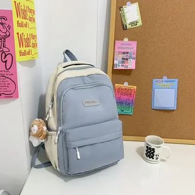 Large-Capacity School Backpack for Students, Japanese Korean Style - 8