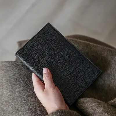 RFID koruma pasaport cüzdanı, minimalist tasarım - 7