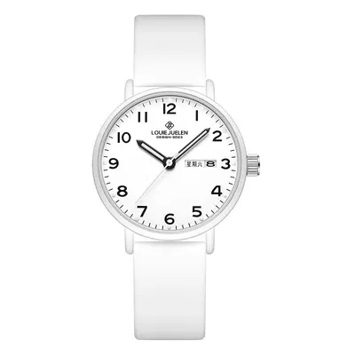 LOUIE JUELEN wasserdichte Herren-Quarzuhr mit LED-Anzeige - 8