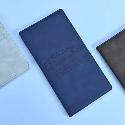 US Driver's License Leather Holder, Vehicle Document Holder, Passport Bag - 9