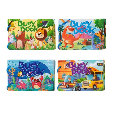 Kinder-Stille-Buch, Baby-Konzentrations- und kognitives Entwicklungs-Trainings-Spielzeug