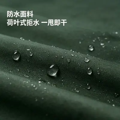 Zweiteiliger Regenanzug für Herren zum Fahrradfahren und Essenslieferungen, Regenjacke und Regenhose mit vollständigem Schutz vor starkem Regen
