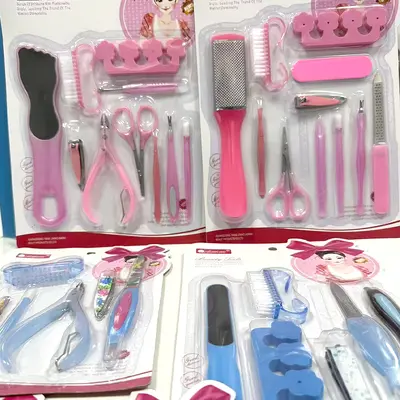 Nail art tool set, 10-piece, manicure and design