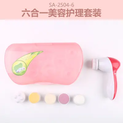 Soft-bristled, gentle cleanser, non-rechargeable electric facial cleansing brush set, blackhead removal and massage pore wireless facial cleansing device - 10