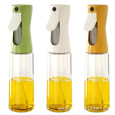 Barbekü için yağ sprey şişesi, cam yağ püskürtücü, mutfak ev için yapışmaz yağ sprey şişesi, sınır ötesi ev dış ticaret yağ depolama ve püskürtme.