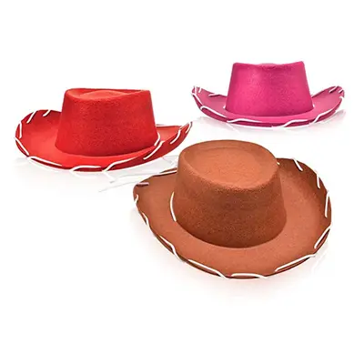 Western Cowboy Hat for Cosplay and Halloween, Large Brim, Non-Woven