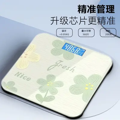 Durable Body Weight Scale Household High Precision Electronic Scale Weight Loss Dedicated Compact Dorm Personal Scale Smart Body Fat Scale - 8