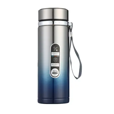 304 Stainless Steel Double-Wall Vacuum Insulated Cup with Strap - 11
