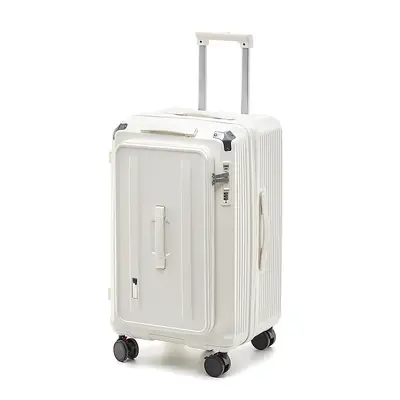 28 Zoll erweiterbarer Trolley mit leisen Rollen und Zahlenschloss - 7