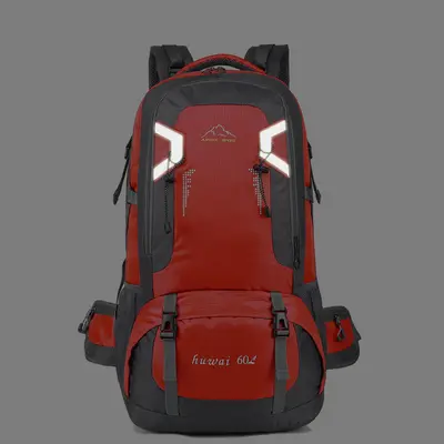 Cross-border mountaineering backpack, outdoor travel backpack, large capacity 40L60L cycling bag, travel luggage storage hiking backpack