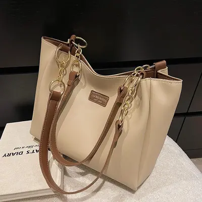 Large-Capacity Women's Tote Bag, Single Shoulder, Everyday Commuting - 4