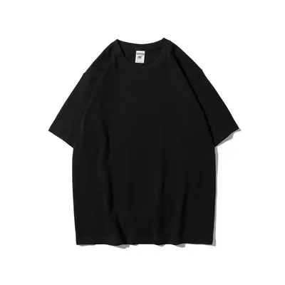 Herren-Sommershirt AG280g Maqin Herren-Schwerstoff-Rundhals-T-Shirt 100% Baumwolle Uni-Herren-Kurzarm-Herren-Bedrucktes T-Shirt - 8