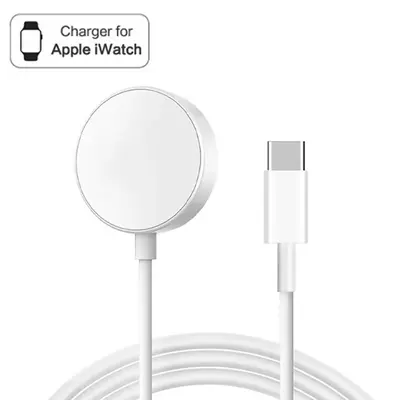 Saatler için kablosuz şarj, Apple saat şarj cihazlarına uygun, orijinal manyetik şarj, kablosuz şarj standı, şarj kablosu toptan satış - 6