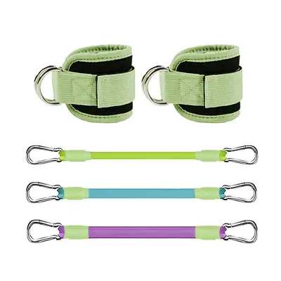 Calf Trainer Ankle Strap Resistance Band for Cable Machine - 10