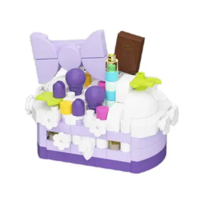 Tatlı Pasta Taro Çamur Bobo Yapı Taşları, Lego ile Uyumlu, Çocuk Hediyesi - 5