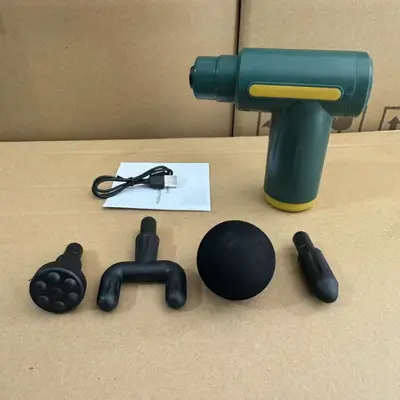 Mini Fascia Gun Muscle Relaxation Electric Massage Device Multifunctional Fitness Body Shaping Compact Neck Massage Gun for Men and Women - 8