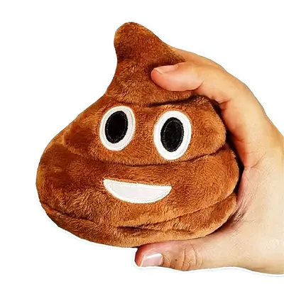 Squeaky Poop Plush Dog Toy, Durable Chew Toy with Farting Sound - 5