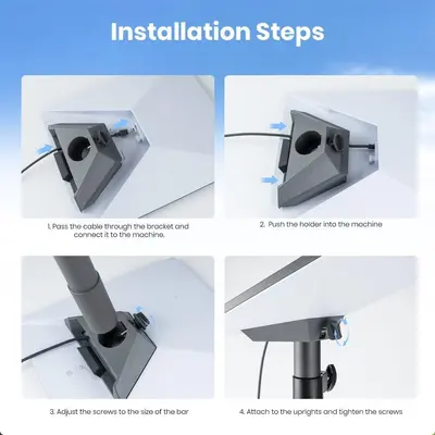 Mini montaj aparatı, taşınabilir boru adaptörü ile - 2