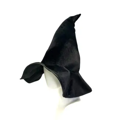 Samt-Hexenhut, Halloween-Kostümzubehör
