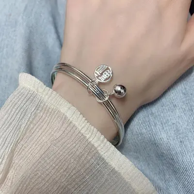 Fu Pai Glöckchen-Armband doppel Damen