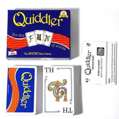FIVE CROWNS Card Game in Tin Box for Family and Friends