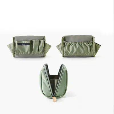 Koreanische Kosmetiktasche für Damen, groß, wasserabweisend, tragbar