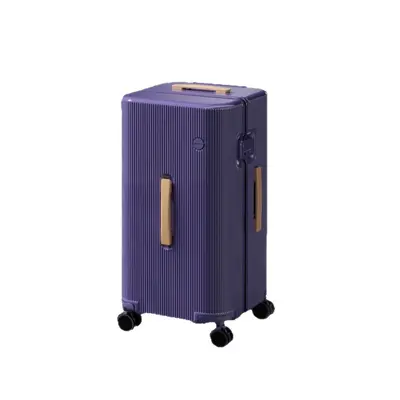 26-Inch Large Capacity Trolley Suitcase with Combination Lock - 6
