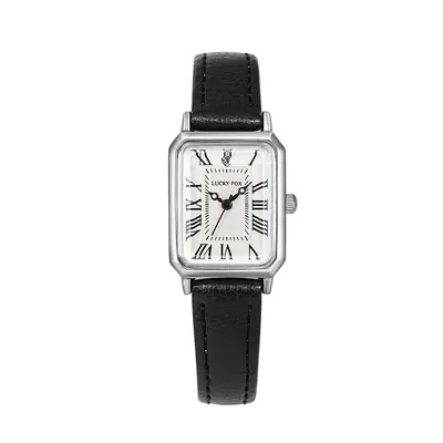 LUCKYFOX retro small dial women's watch new sports small rectangular watch simple daily quartz watch - 12