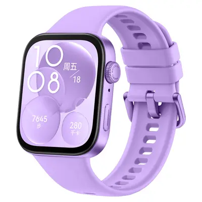 Huawei Fit4 Silicone Watch Strap, Micro-Wave Texture - 12