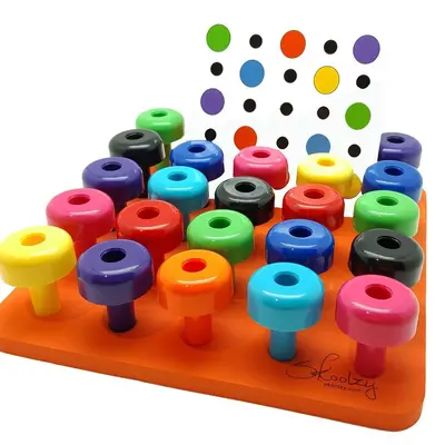 Kinder-Lernspielzeug Schach-Bausteine