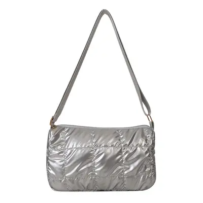 Baumwoll-Schultertasche Damen klein quadratisch - 6