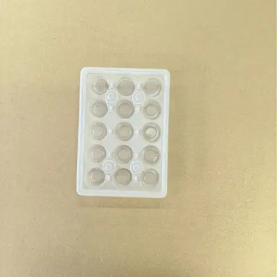 PP-Kunststoffschale für 15 Wantan, Innenverpackung für Tiefkühlkost