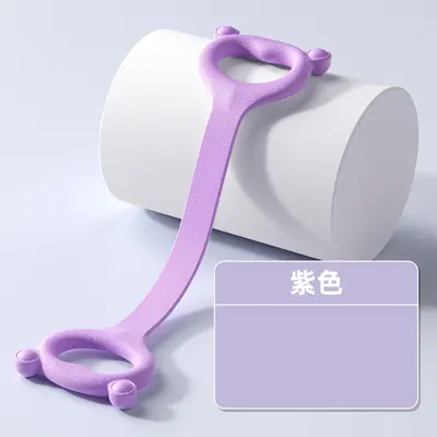 Figure-8 Fitness Resistance Band Chest Expander for Shoulders and Back - 13