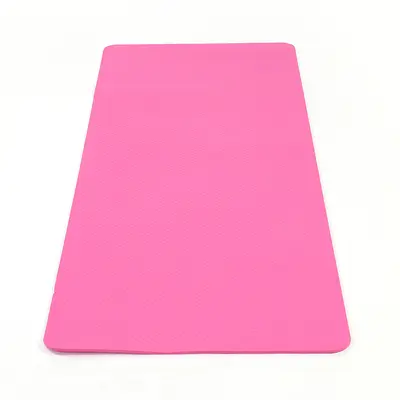 Yoga Başlangıç Matı Çift Taraflı Kaymaz Monokrom Fitness Matı Unisex TPE Yoga Matı - 6
