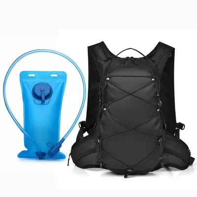 Outdoor Hiking Backpack, Lightweight Cycling Backpack with Water Bladder Pocket - 13