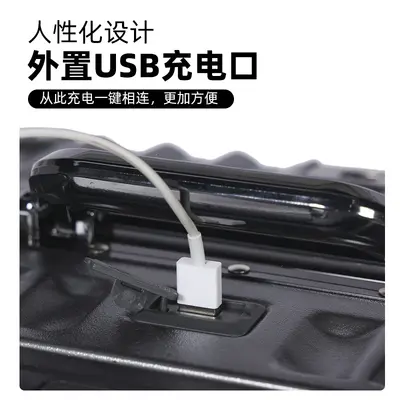 Combination Lock Carry-On Trolley Suitcase for Travel - 4