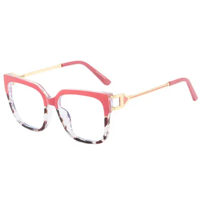 TR90 Square Blue Light Blocking Glasses Frame for Prescription Lenses - 7