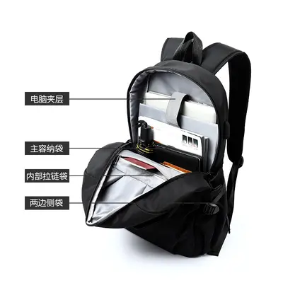 Business-Style Functional Travel Laptop Backpack - 2