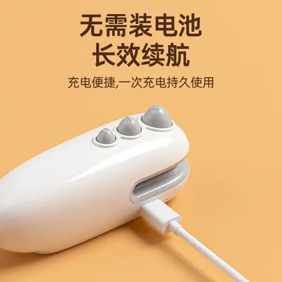 Rechargeable hot glue gun, USB-C type, dual tips