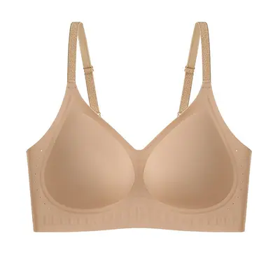 Women's Seamless Bra, Open-Back Design, Push-Up for Small Chests - 7
