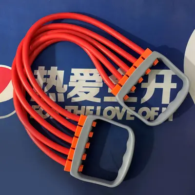 拉力器女开肩美背可调节弹力绳拉力带臀腿塑形拉力绳多功能塑形 - 9