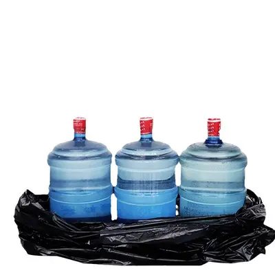 Large Heavy-Duty Black Garbage Bags, Extra Large, for Hotels and Property Management