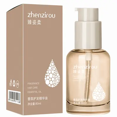 Zhenzi Soft Nourishing Luxury Moisturizing Hair Perfume Essential Oil Smoothing Repair Improves Dryness and Frizz Leave-In Anti-Static Factory - 10