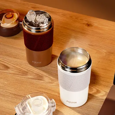 316 Stainless Steel Thermal Mug with Lid, Car Coffee Cup