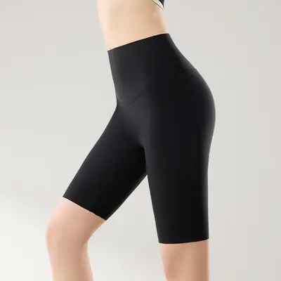 Women's Seamless Five-Point Yoga Cycling Shorts Butt-Lifting Summer Leggings - 7