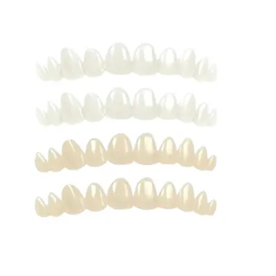 Unisex Simulation Teeth Dental Veneer Cover Smile False Teeth Piece Shaping Universal Teeth Defect Repair Tooth Granules