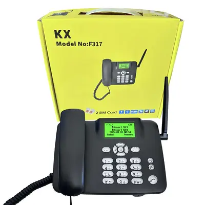 2G-GSM-Schnurlostelefon mit Dual-SIM-Steckplätzen